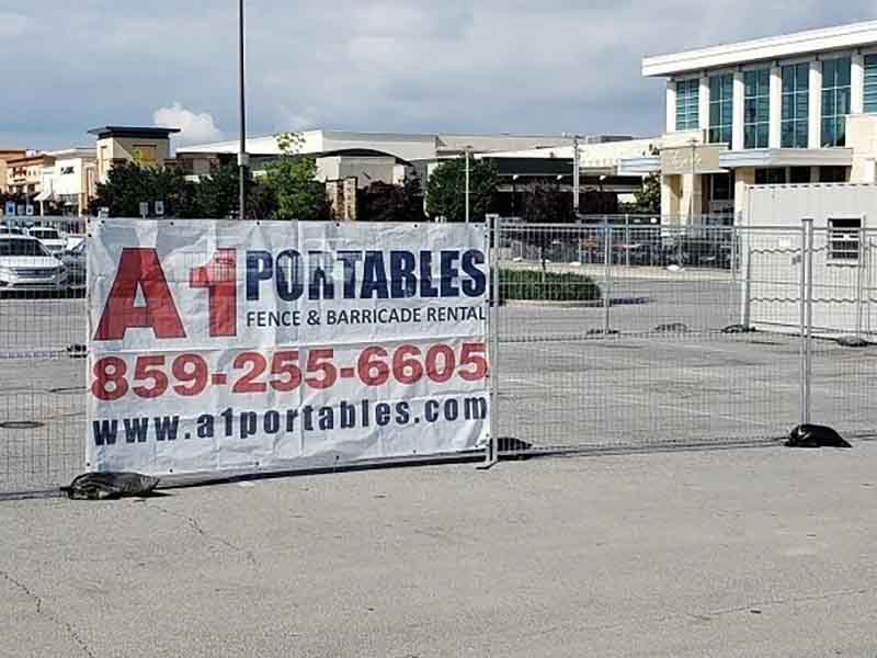 construction site fencing
