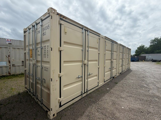 conex containers Kentucky jobsite